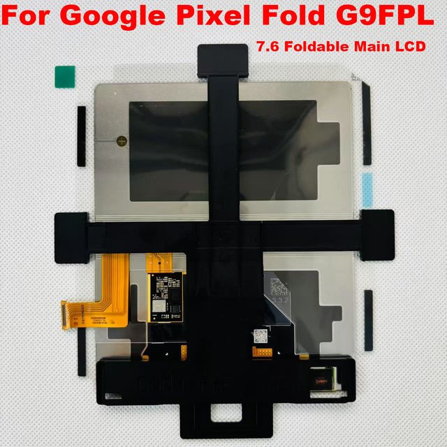 Original OLED Display mit Touchscreen Digitizer für Google Pixel Fold G9FPL in Schwarz - Bild 1