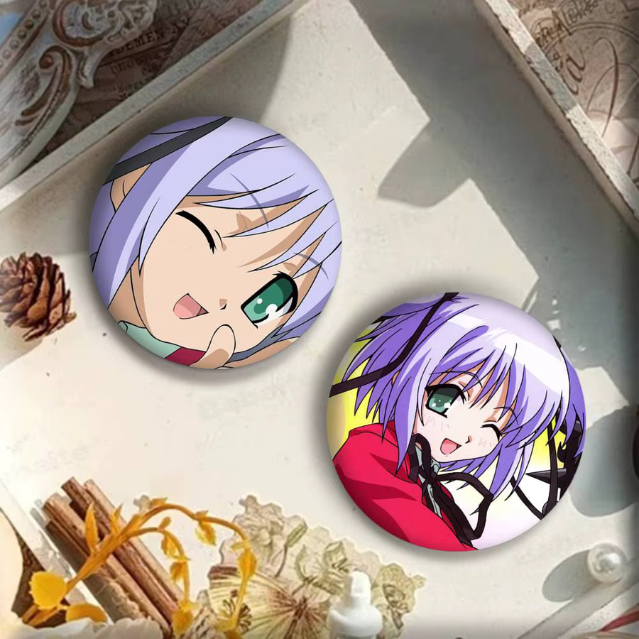 MINISO Brosche, Anime, Rund, Engel Dokuro-chan - Bild 2
