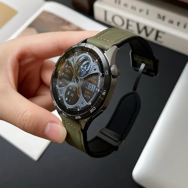 Uhrenarmband Silikon, magnetische Schnalle, Unisex - Bild 1