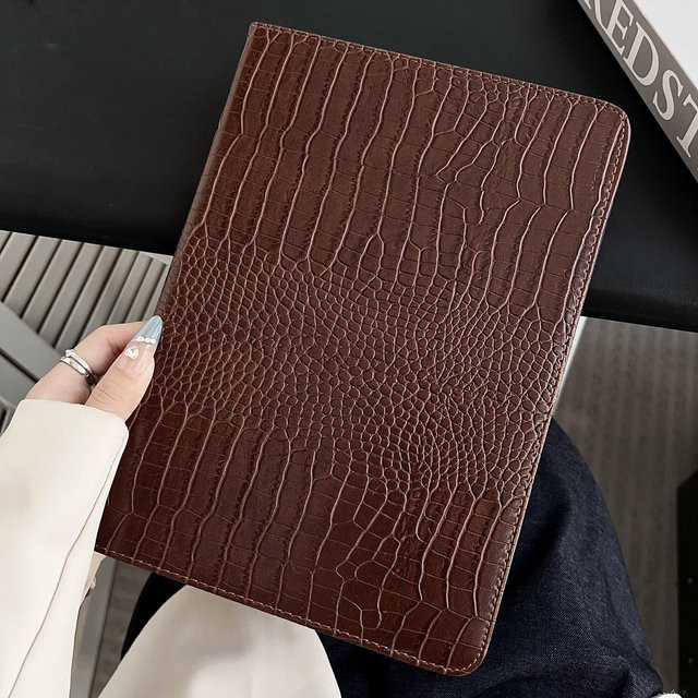 Thunder ii Leder-Tablet-Hülle für iPad Pro und iPad Air in Braun - Bild 1