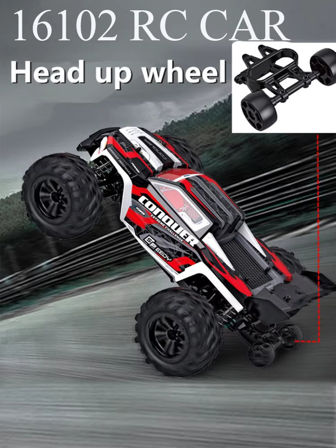 WLTOYS RC-Auto, LKW, mit LED, ferngesteuert, Off-Road, 4WD Drift - Bild 5