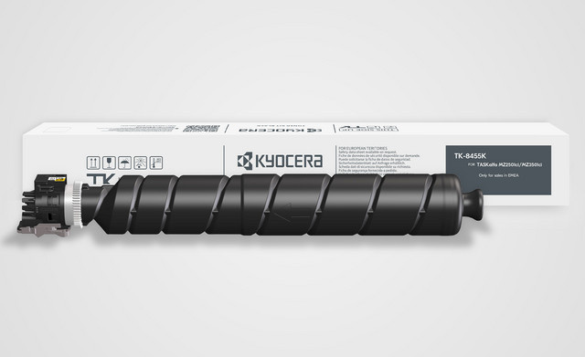Kyocera Toner TK-8455K Schwarz für Laserdrucker mit ca. 25.000 Seiten Reichweite - Bild 1