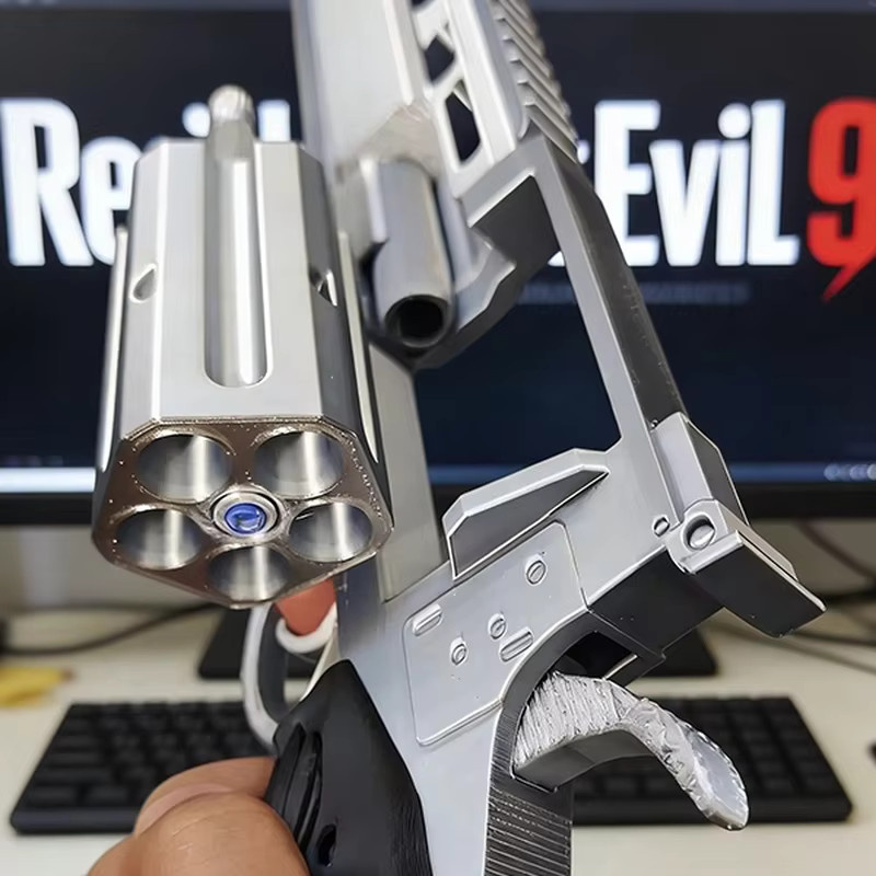 Bandai Resident Evil Leon Revolver Figur, Spiel-Zubehör, Grau - Bild 5