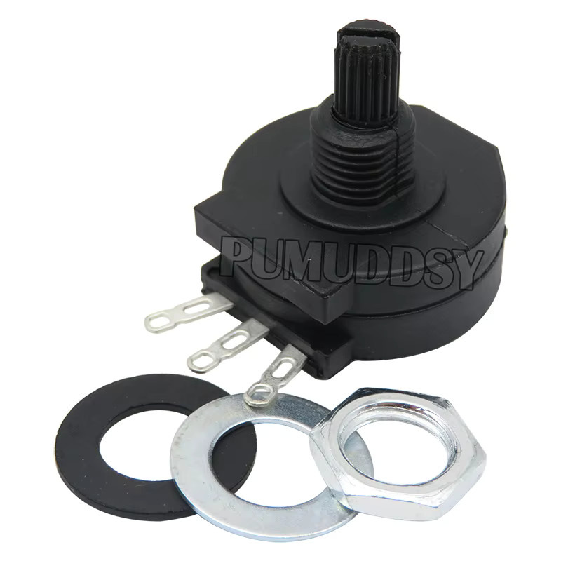 PUMUDDSY Set aus 5 elektrischen Potentiometern RVS28P-B102 und RVS28P-B103 für Schweißmaschinen in Schwarz - Bild 2