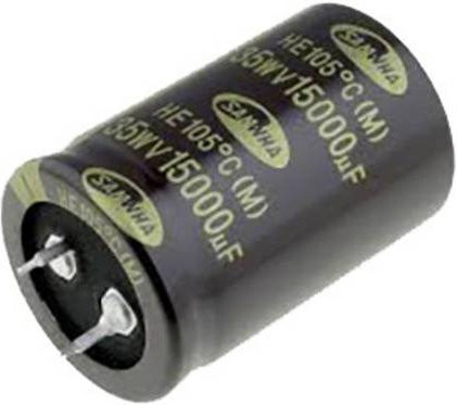 Thomsen Elektrolyt-Kondensator SnapIn Schwarz 4700 µF 63V 20% Durchmesser: 25,5 mm, Höhe: 41,5 mm - Bild 1