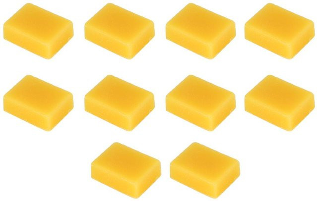 10 Stück Natürliches Bienenwachs Polierwachs in Gelb zur Lederpflege und Möbelpflege - Bild 1