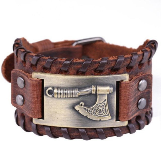 YIRAN Armband, Edelstahl, Schwarz, Herren, Unisex - Bild 1