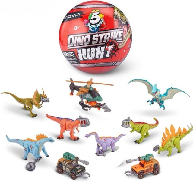 Mini Brands Dino Strike, Dinosaurier-Modell, Sammelfigur, ab 3 Jahren - Bild 1