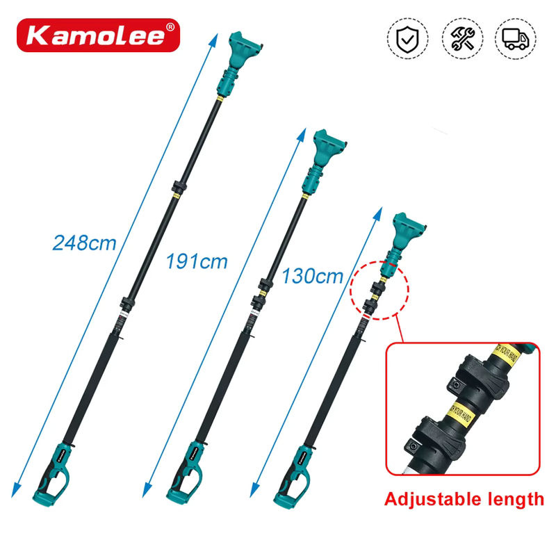 Kamolee Verlängerungsstange 2,5 Meter für elektrische Scheren und wiederaufladbare Kettensägen sowie 6-Zoll und 8-Zoll Handsägen - Bild 2