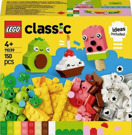 LEGO Classic Kreativer Snack Bauspaß Konstruktionsspielzeug ab 4 Jahren