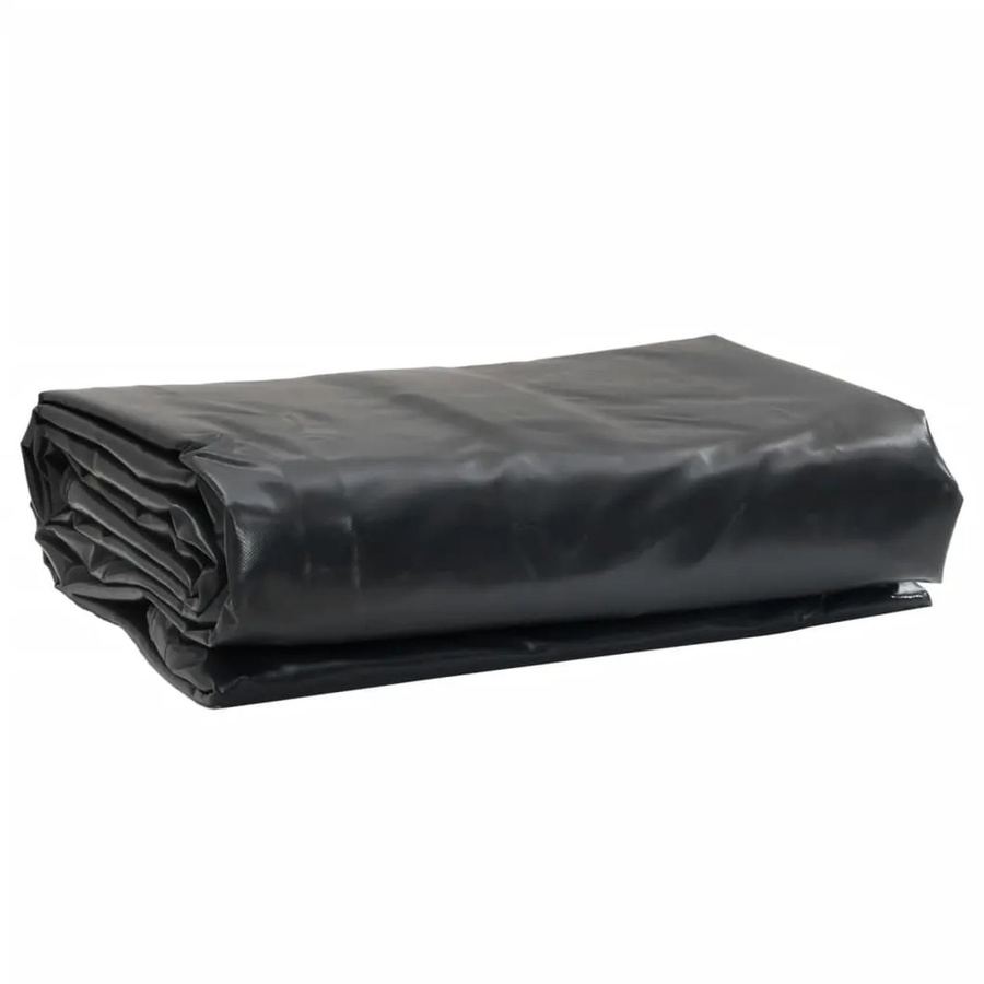 vidaXL Abdeckplane aus PVC in Anthrazit, B: 200 cm, T: 150 cm, Gewicht: 650 g/m² - Bild 2