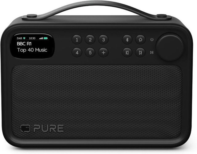Bloom Kofferradio mit DAB/DAB+, FM und Bluetooth in Schwarz - Bild 1