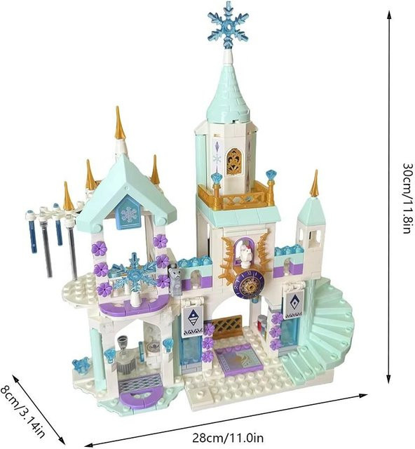 Friends Prinzessinnenburg Haus Bausteine Lernspielzeug 360-teiliges Set - Bild 1