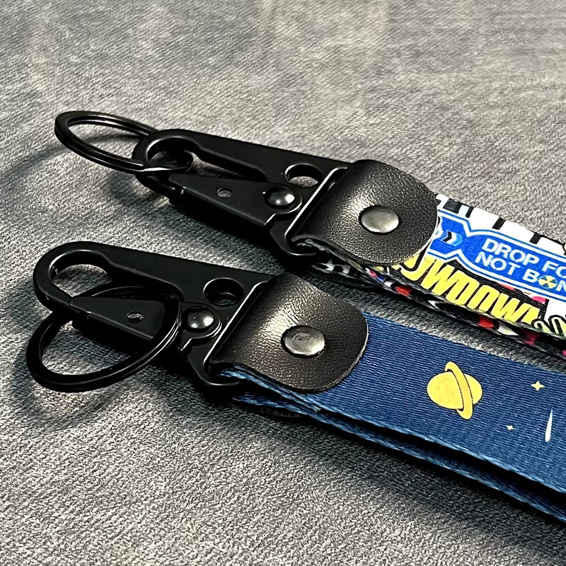 JDM RACING Schlüsselanhänger Nylon, Stahlfederclip - Bild 3