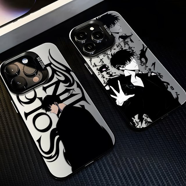 Sturzsichere S-Solo Leveling Anime Handyhülle für iPhone Modelle in Multicolour von Potdemiel - Bild 1