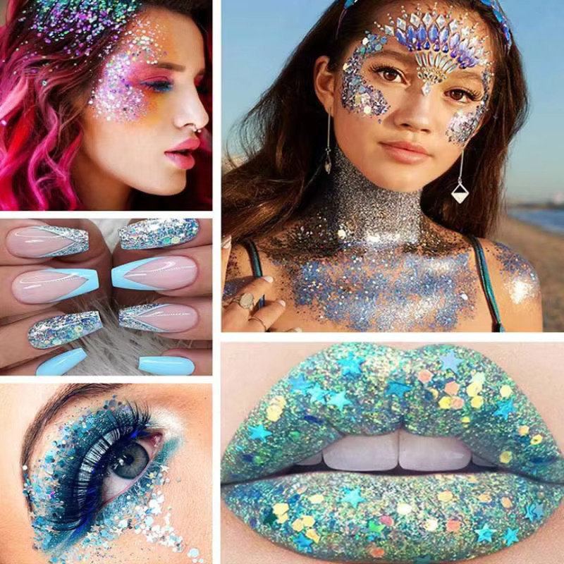 DIMSHOW Glitzergel, wasserfest, Unisex - Bild 3