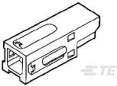 TE Connectivity 53894-1 Carton in Weiß - Bild 1