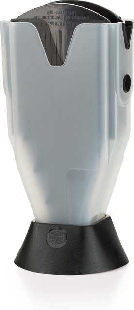 Börner Schieberbox V6 Reibe Zubehörbox aus Kunststoff und Edelstahl in Weiß und Transparent mit 1,6 mm und 10 mm Einschüben - Bild 1