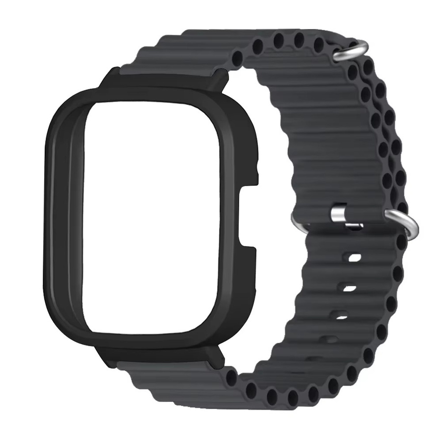 Smartwatch Armband für Redmi Uhr 3, Silikon, Schwarz, Unisex - Bild 3
