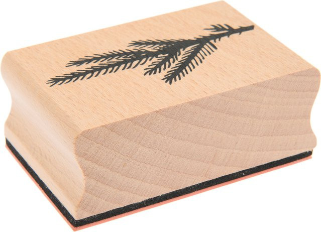 Rico Design Paper Poetry Stempel Put a Bow on It aus Holz - Bild 1