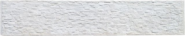 Beckers Betonzaun-Platte Rockstone in Betongrau, B/H/T: 200 x 38,5 x 3 cm - Bild 1