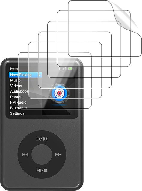 Set aus PET Schutzfolien in Transparent für INNIOASIS Y1 128 GB tragbaren MP3-Player - Bild 1