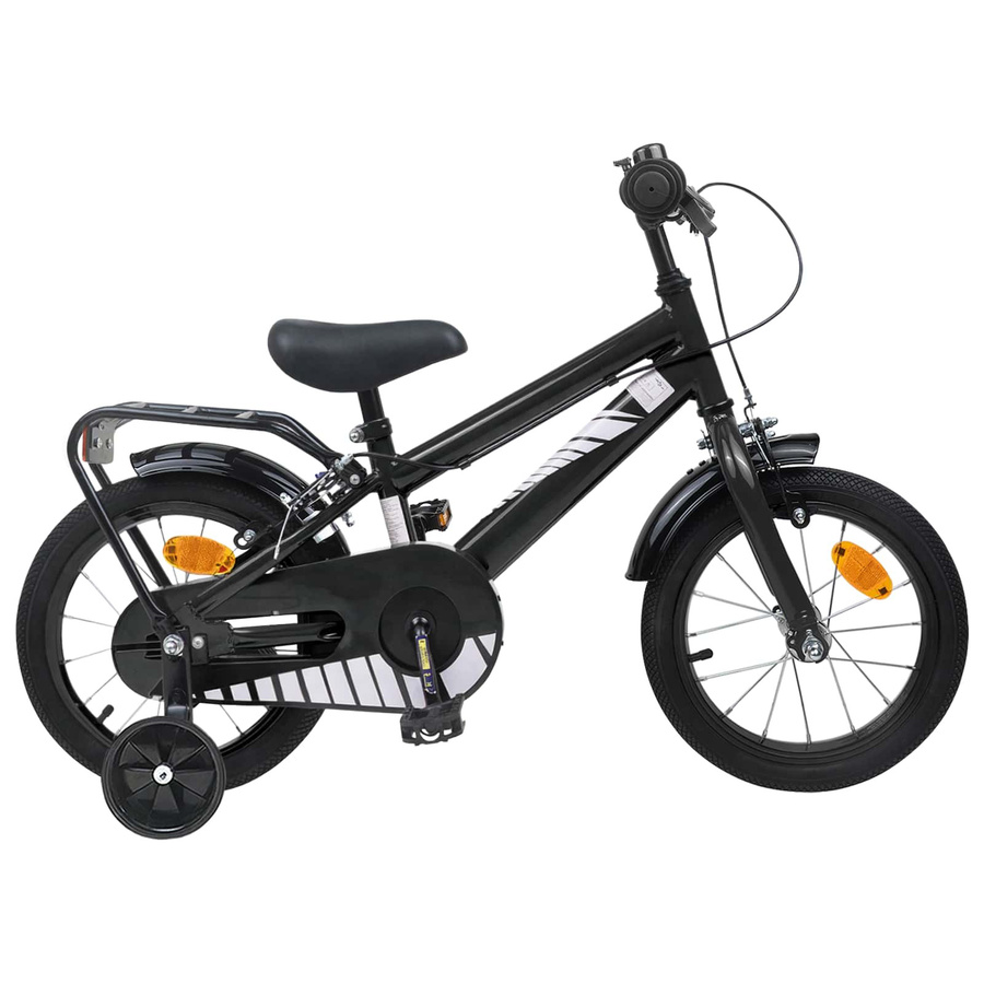 VD Home Furnishing Kinderfahrrad 12 Zoll Schwarz für Alter 2-4 Jahre - Bild 1
