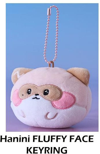 ZEROBASEONE Zeroni Fluffy Face Schlüsselanhänger, gray, Unisex - Bild 1