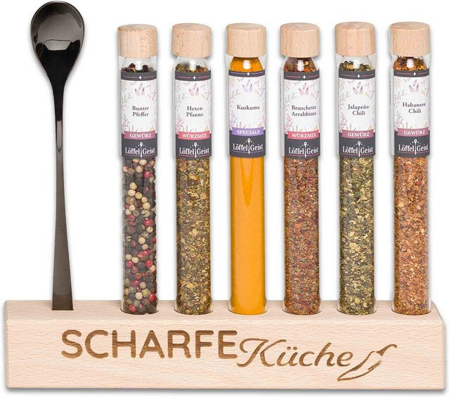 Löffelgeist Scharfe Küche Gewürzset 152 g - Bild 1