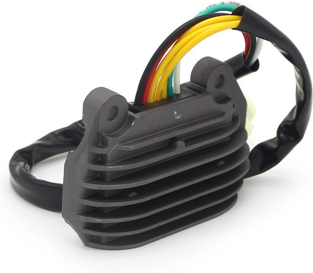 Motorrad Gleichrichter Spannungsregler Ladegerät mit Stecker für Husaberg FE 350 450 501 und Husqvarna TXC TE TC 250 310 in Schwarz - Bild 1