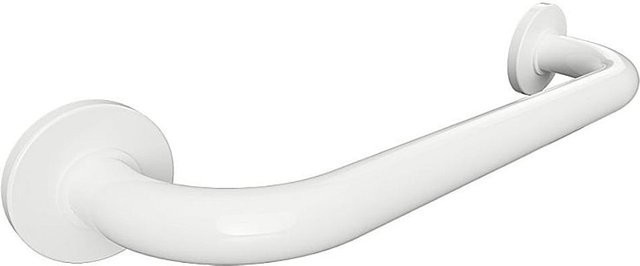 Brillantbad BELP Haltegriff aus Stahl in Weiß Matt für Bad und WC, B/T/H: 48,0 x 8,0 x 10,6 cm, 120 kg Traglast - Bild 1