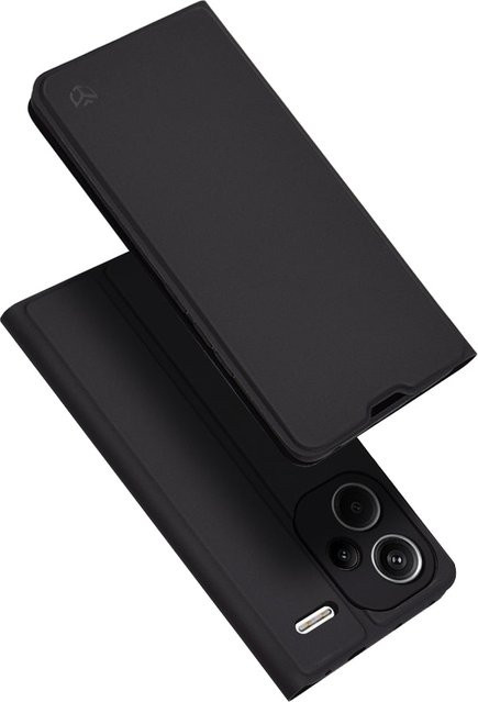 Techsuit Magskin Book Schutzhülle für Xiaomi Redmi Note 13 Pro+ in Schwarz - Bild 1