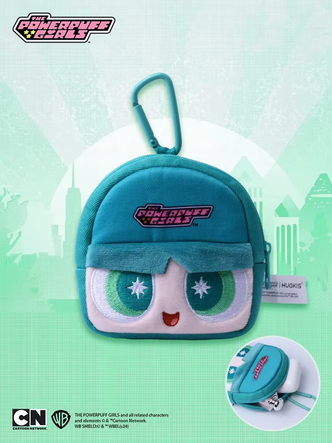 HUGKIS Powerpuff Girls Plüsch-Tasche, Münzbörse, 10cm, Bunt / Mehrfarbig - Bild 4