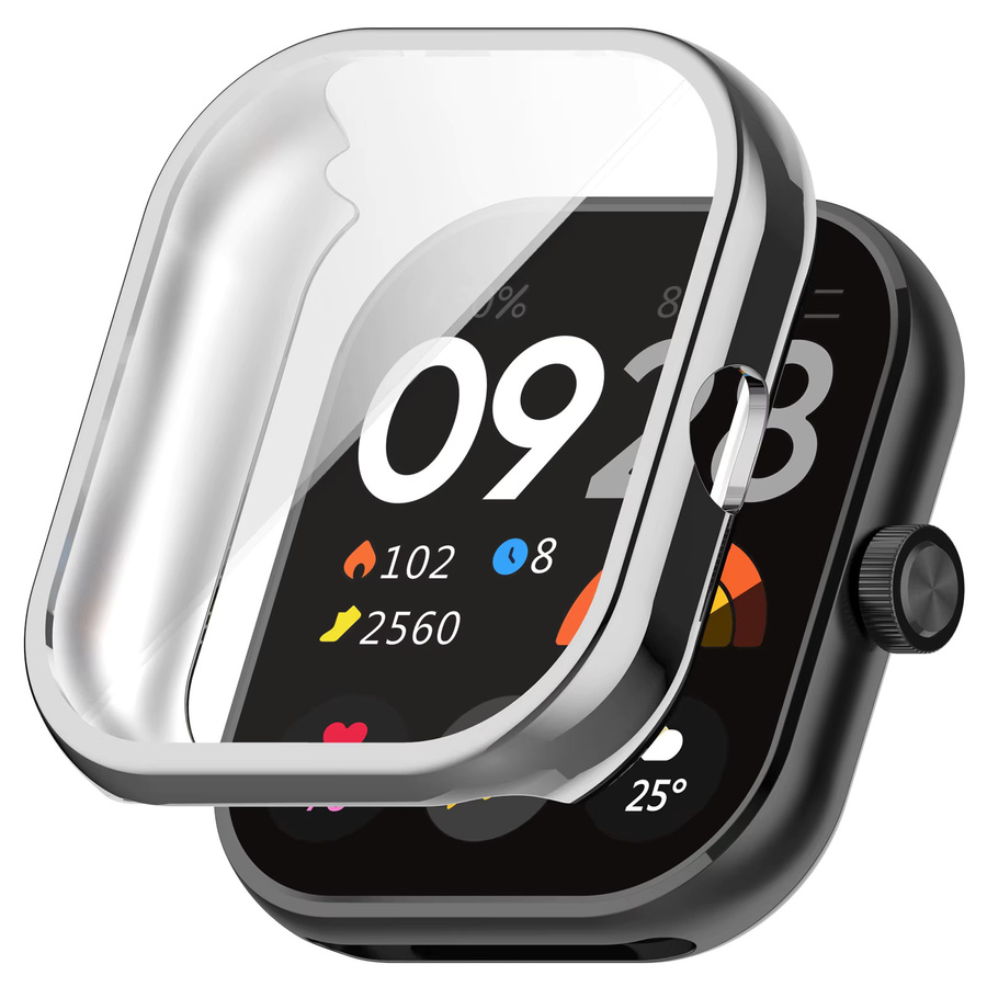 Xiaomi Redmi Watch 4 Displayschutzfolie aus TPU mit Stoßstange und Schutzhülle in Blau für Redmi Watch 3 - Bild 2