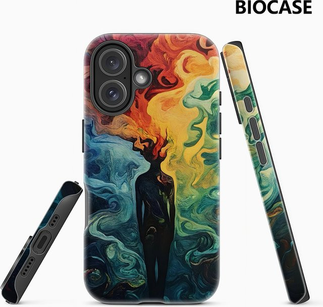 Mindscape Handyhülle für iPhone 17 16 15 14 13 Pro Max Plus Multicolor Robuste Magnetische Einzel- und Doppelschicht-Hülle - Bild 1