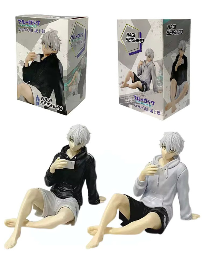 Bandai Blue Lock Nagi Seishiro Figur, Einzelfigur, 9cm, Kunststoff - Bild 3