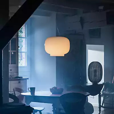 Foscarini Chouchin Pendelleuchte in Weiß