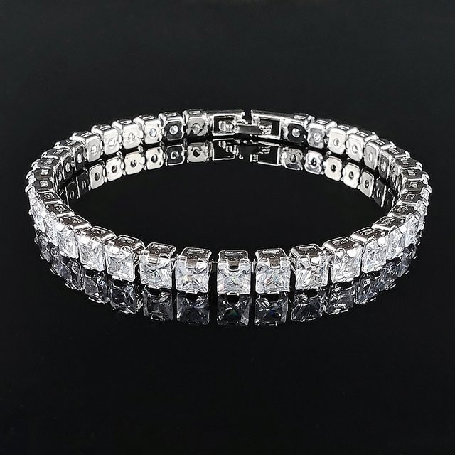 Moonso Armband Armreif, Silber, Zirkonia, Damen - Bild 1