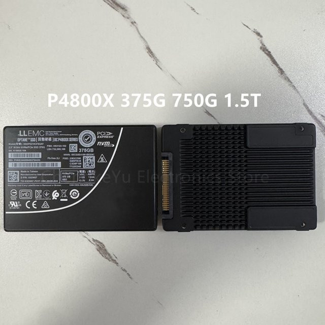 Intel Optane P4800X Enterprise SSD U.2 NVMe PCIe 3.0 1.5TB Schwarz - Bild 1