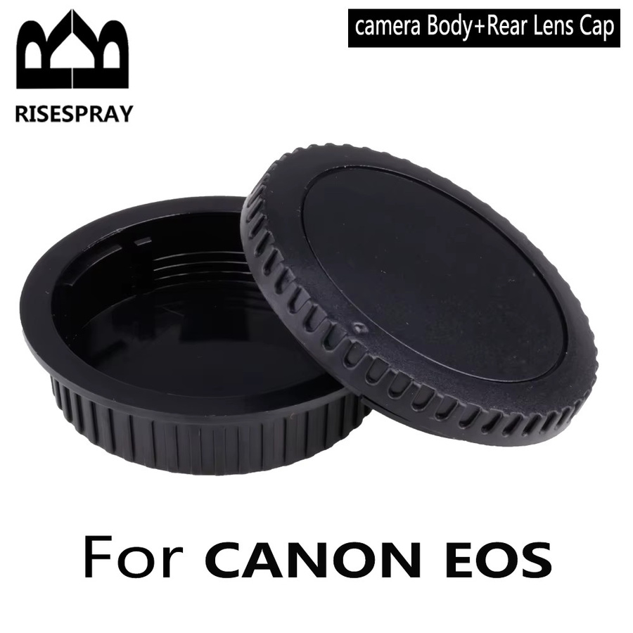 10 Stück hintere Objektivdeckel aus Kunststoff in Schwarz als Ersatz für Canon EOS EF EFS 5DII und 6D - Bild 3