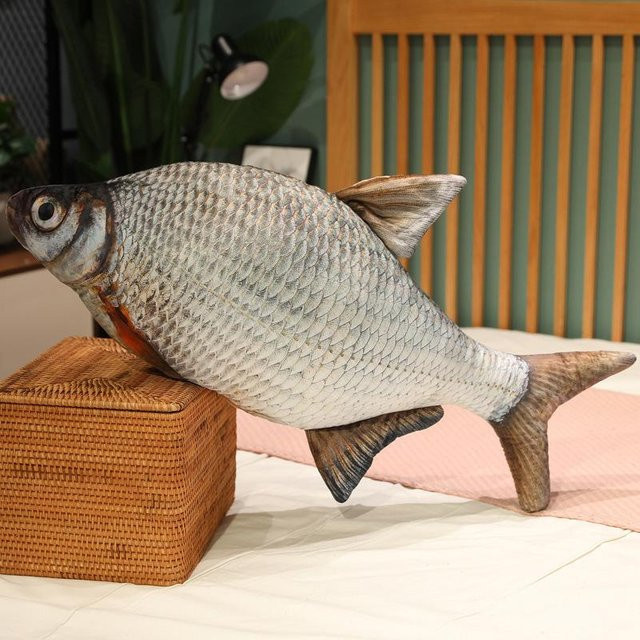 Yiran toy Lustige Fisch Plüschtiere, Stofftier, 30cm, ab 3 Jahre - Bild 1