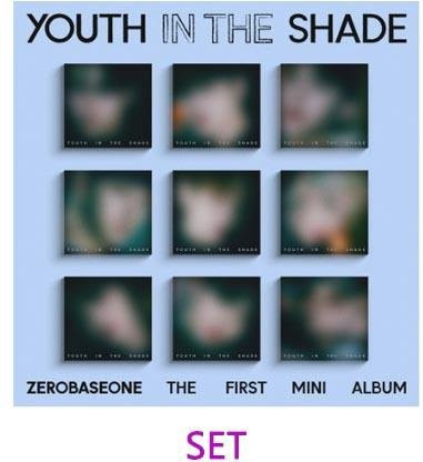 ZEROBASEONE – Das 1. Mini-Album YOUTH IN THE SHADE Digipack Version CD in Blau - Bild 1