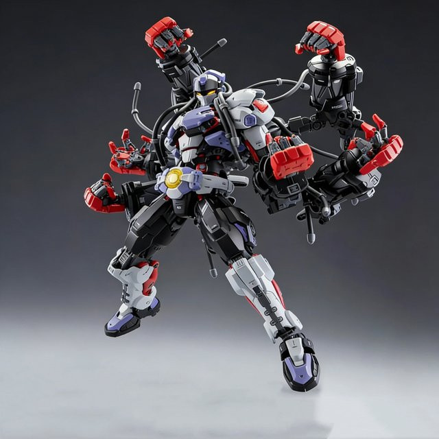 Hemoxian Baki Over Zero 1/10 Boxer, Mecha-Modellbausatz, Actionfigur - Bild 1