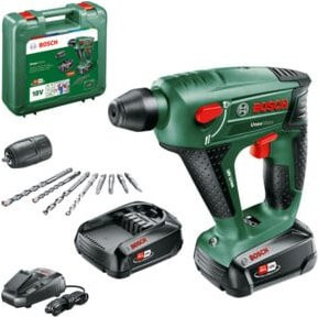 Bosch Uneo Maxx Akku-Bohrhammer 18V mit SDS-Quick, 0,6 Joule und 2 Akkus - Bild 3