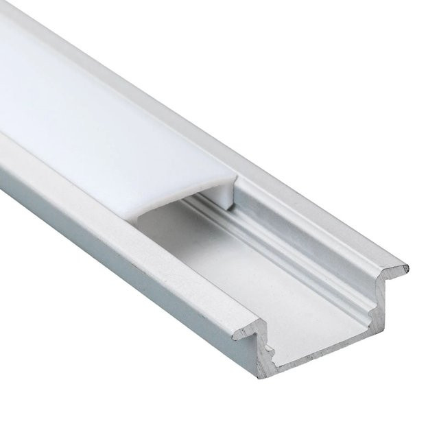 Orion Lightstyle Aluminium Einbau Profil 1060 für LED Streifen in Silber - Bild 1