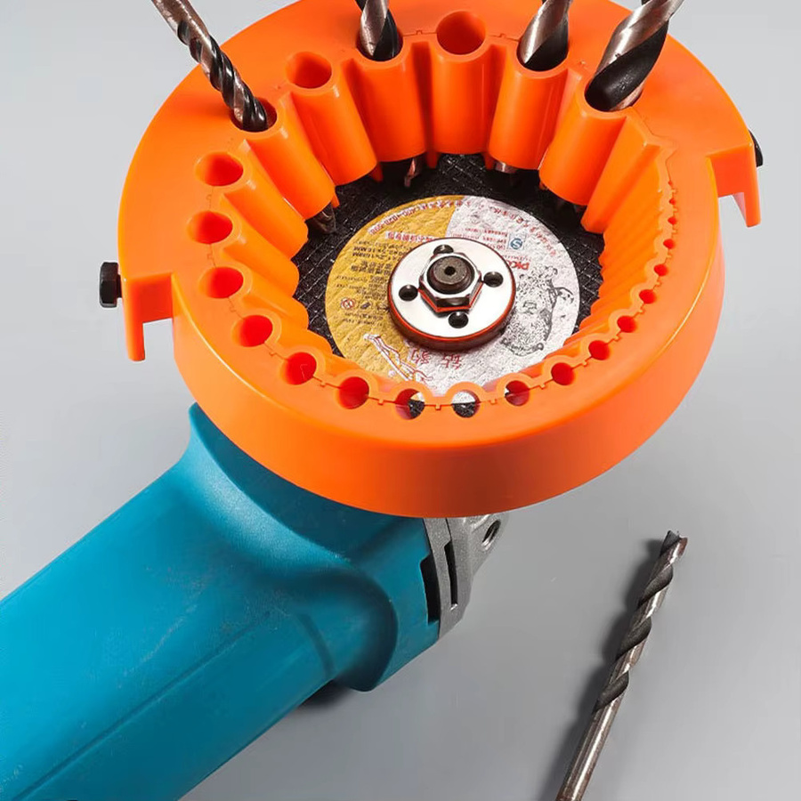 Vibratite Mehrzweck Bohrer Spitzer zum Schleifen und Polieren in Orange, 3-13mm - Bild 2