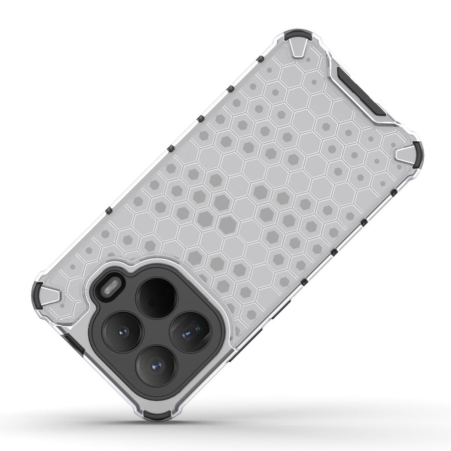 Transparente Stoßfeste Waben-Schutzhülle für Xiaomi 15T, 14T und 14 Pro mit Vier-Ecken-Sturzschutz - Bild 1