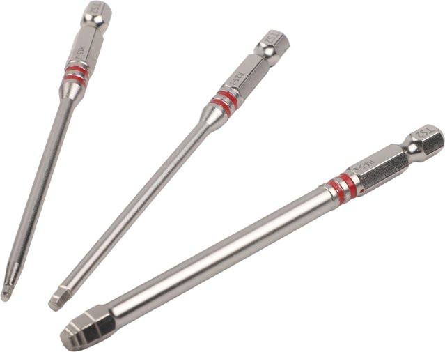 VIBRATITE 6-teiliges magnetisches Schraubendreher-Bit-Set mit Sechskantschaft in Silber für elektrische Bohrmaschinen und Handwerkzeug - Bild 1