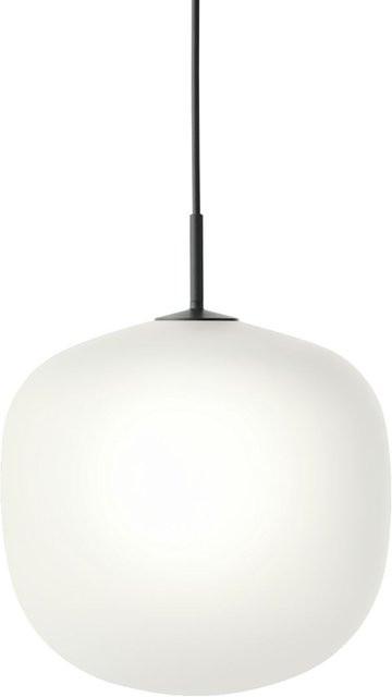 Muuto Rime Hängeleuchte aus Glas und Metall in Schwarz, dimmbar - Bild 1