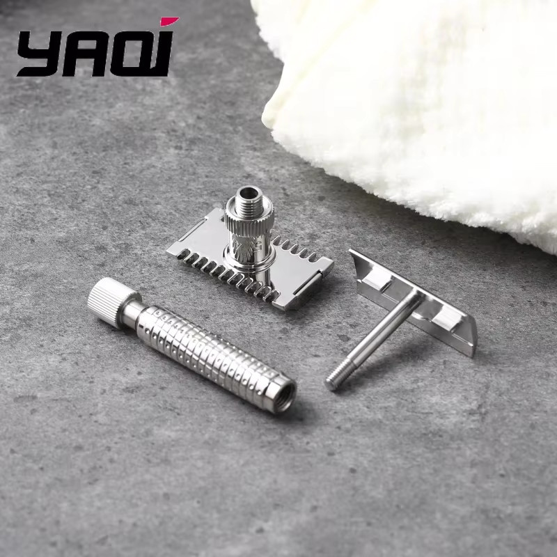 Yaqi Ultima Open Comb Herren-Sicherheitsrasierer aus Edelstahl - Bild 5